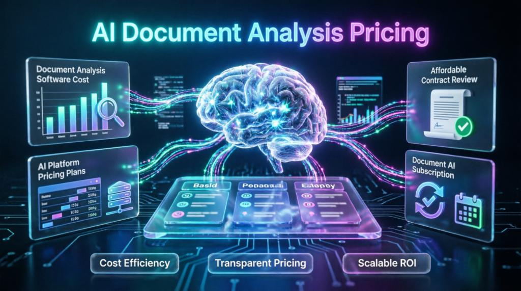 AI Document Analysis Pricing: What to Expect and How to Choose in 2026