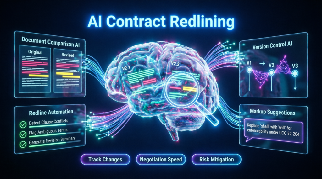AI Contract Redlining and Version Comparison 2026