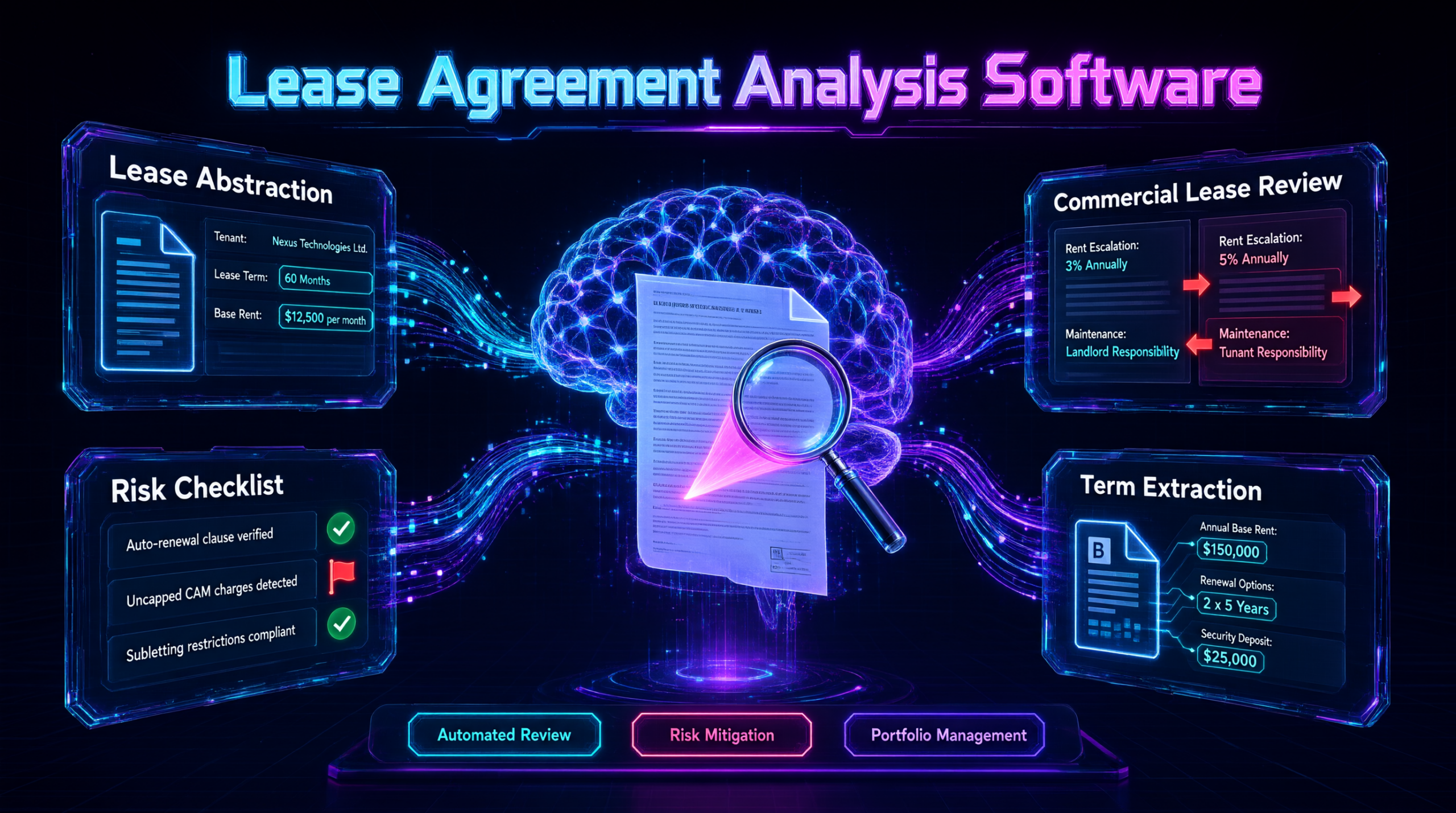 Lease Agreement Analysis Software: Extract Key Terms with AI 2026